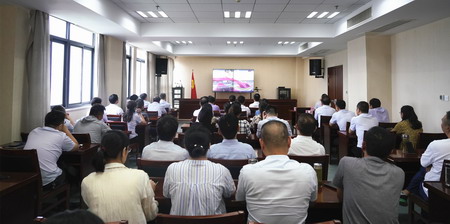 蘇鹽集團集中收聽收看慶祝中國共產黨成立100周年大會盛況 蘇鹽集團集中收聽收看慶祝中國共產黨成立100周年大會盛況