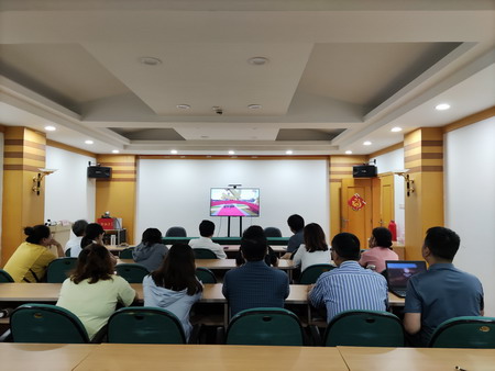 蘇鹽集團集中收聽收看慶祝中國共產黨成立100周年大會盛況 蘇鹽集團集中收聽收看慶祝中國共產黨成立100周年大會盛況